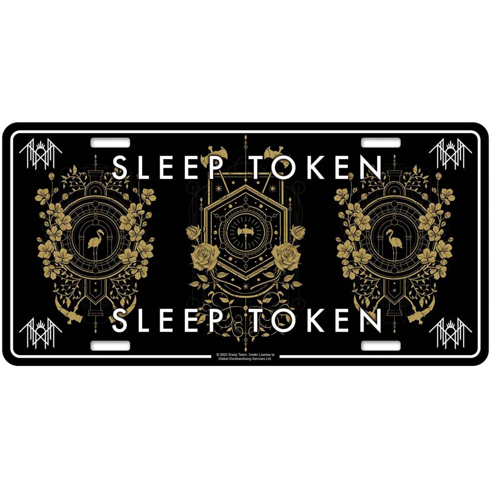 Sleep Token - Even In Arcadia Sigils Metalen wandbord - Zwart/Multicolours